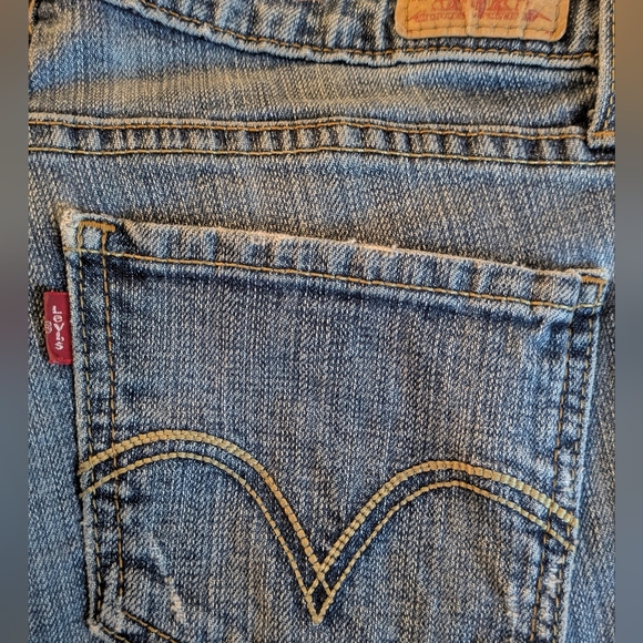 Levi's Women's Size 9 Medium 524 Too Superlow Low Rise Jeans - Picture 4 of 5